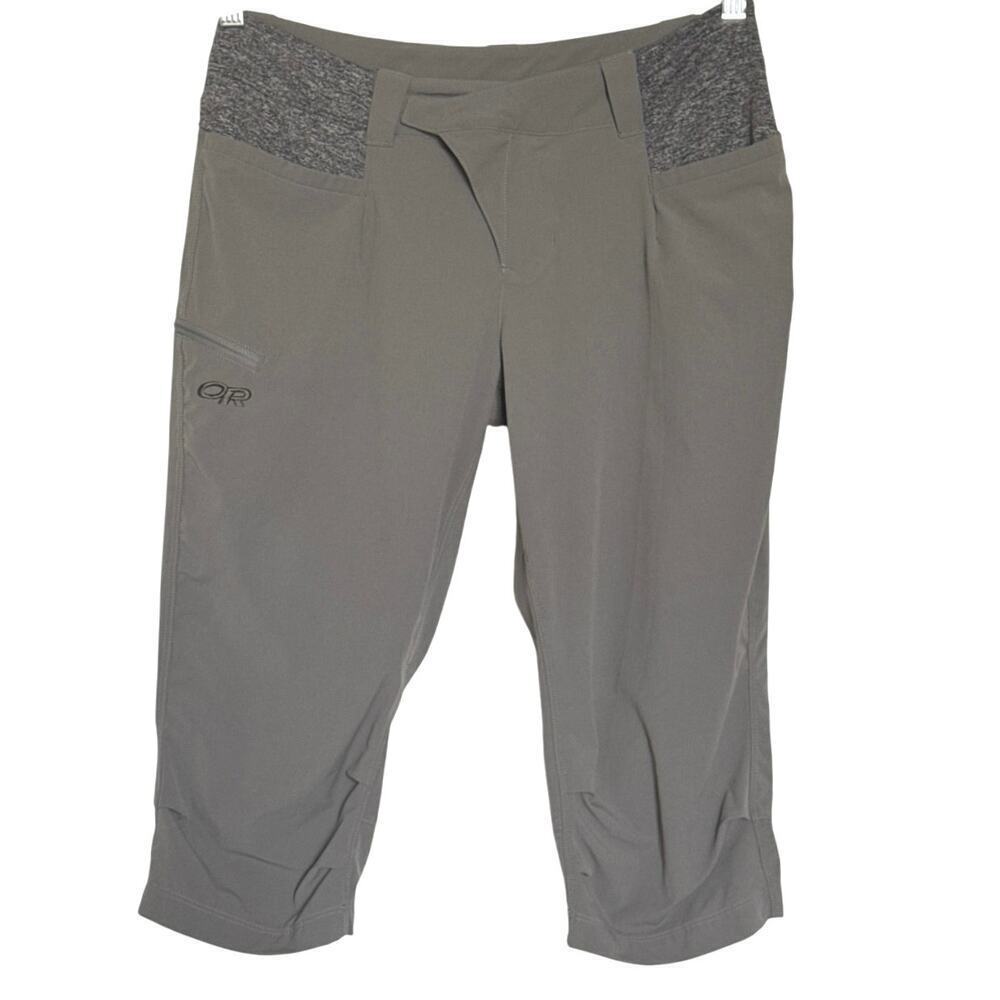 Outdoor Research Women’s Ferosi Knickers Size 10 Gray Stretch Performance Pants